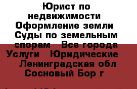 Юрист по недвижимости. Оформление земли. Суды по земельным спорам - Все города Услуги » Юридические   . Ленинградская обл.,Сосновый Бор г.